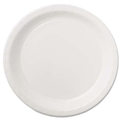 Hoffmaster - Coated Paper Dinnerware, Plate, 9", White, 50/Pack, 10 Packs/Carton - USA Tool & Supply