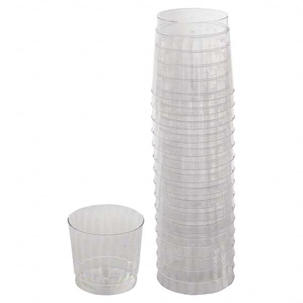 WNA - Classicware Tumblers, 9 oz, Plastic, Clear, Rocks Glass, 16/Bag, 15 Bag/Carton - USA Tool & Supply