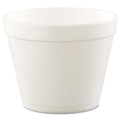 DART - Foam Containers, Foam, 24 oz, White, 25/Bag, 20 Bags/Carton - USA Tool & Supply