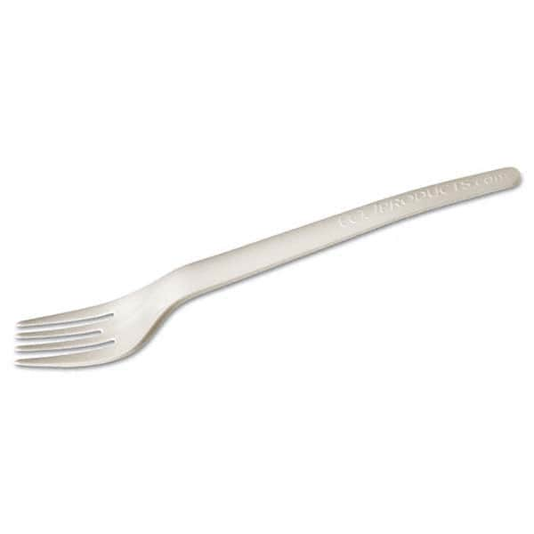 ECO PRODUCTS - Plantware Renewable & Compostable Fork - 6", 50/PK, 20 PK/CT - USA Tool & Supply