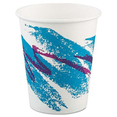 DART - Jazz Paper Hot Cups, 10 oz, Polycoated, 50/Bag, 20 Bags/Carton - USA Tool & Supply