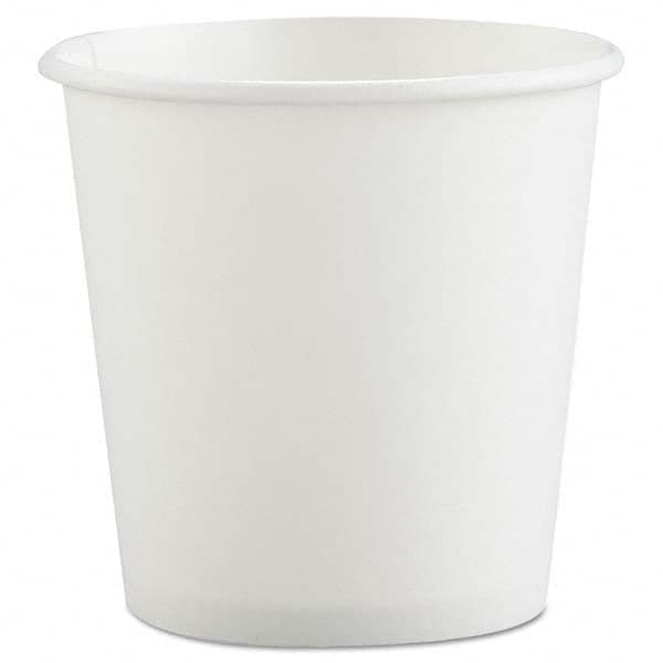 DART - Polycoated Hot Paper Cups, 4 oz, White - USA Tool & Supply