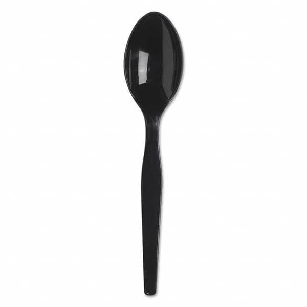 Dixie - SmartStock Plastic Cutlery Refill, Spoons, 6", Black, 40 Pack, 24 Packs/CT - USA Tool & Supply