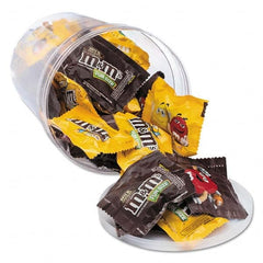 Office Snax - Snacks, Cookies, Candy & Gum Breakroom Accessory Type: Candy Breakroom Accessory Description: Candy Tubs, Chocolate and Peanut M&Ms, 1.75 lb Resealable Plastic Tub - USA Tool & Supply