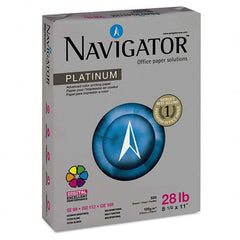 Navigator - Office Machine Supplies & Accessories Office Machine/Equipment Accessory Type: Copy Paper For Use With: Copiers; Fax Machines; Laser Printers - USA Tool & Supply