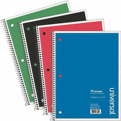 UNIVERSAL - Note Pads, Writing Pads & Notebooks Writing Pads & Notebook Type: Notebook Size: 10-1/2 x 8 - USA Tool & Supply