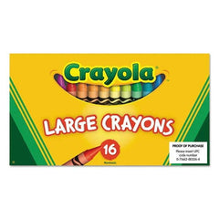 Crayola - Markers & Paintsticks Type: All Purpose Wax Crayon Color: Assorted - USA Tool & Supply