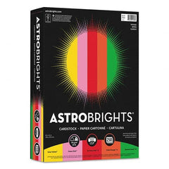 Astrobrights - Office Machine Supplies & Accessories Office Machine/Equipment Accessory Type: Card Stock For Use With: Copiers; Inkjet Printers; Laser Printers - USA Tool & Supply