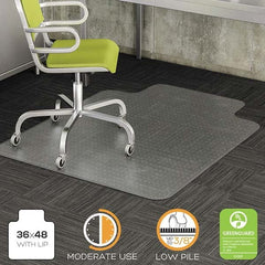 Deflect-o - Chair Mats Style: Beveled Edge Shape: Rectangular - USA Tool & Supply