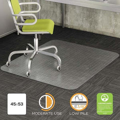 Deflect-o - Chair Mats Style: Beveled Edge Shape: Rectangular - USA Tool & Supply