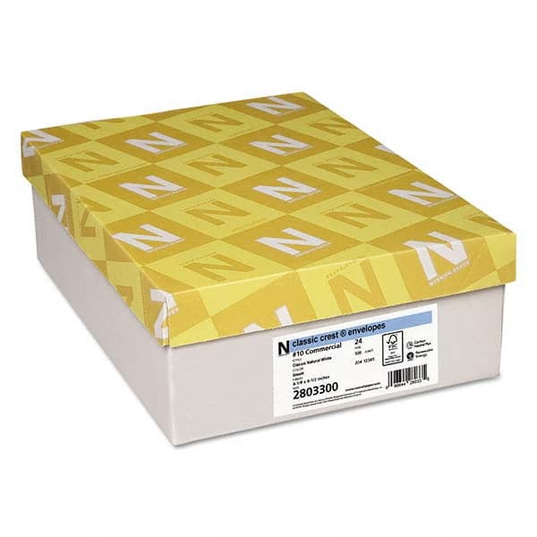 Neenah Paper - Mailers, Sheets & Envelopes Type: Business Envelope Style: Gummed Flap - USA Tool & Supply