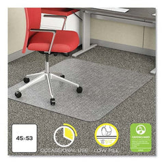 Deflect-o - Chair Mats Style: Straight Edge Shape: Rectangular - USA Tool & Supply