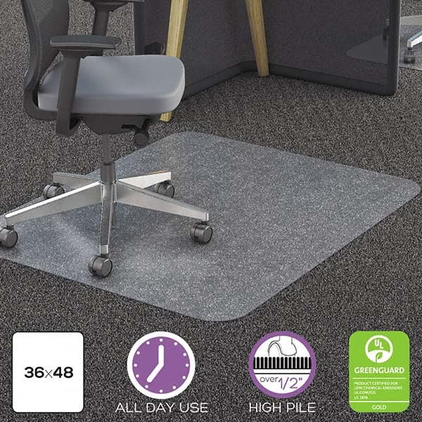 Deflect-o - Chair Mats Style: Straight Edge Shape: Rectangular - USA Tool & Supply