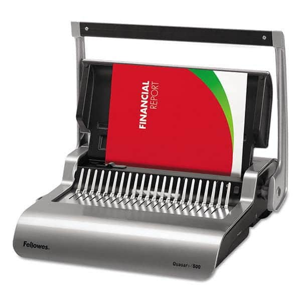FELLOWES - Binding Machines Type: Comb Binding Spines Sheet Capacity: 500 - USA Tool & Supply