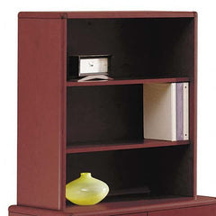 Hon - Bookcases Height (Inch): 37.1300 Color: Mahogany - USA Tool & Supply