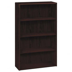 Hon - Bookcases Height (Inch): 57-1/8 Color: Mahogany - USA Tool & Supply