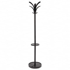 Alba - Coat Racks, Hooks & Shelving Type: Floor Rack Number of Hooks: 9 - USA Tool & Supply