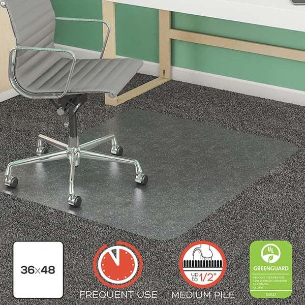 Deflect-o - Chair Mats Style: Straight Edge Shape: Rectangular - USA Tool & Supply