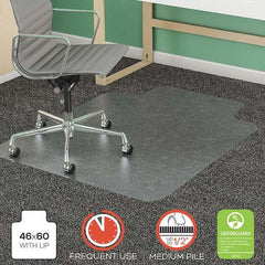 Deflect-o - Chair Mats Style: Beveled Edge Shape: Rectangular - USA Tool & Supply