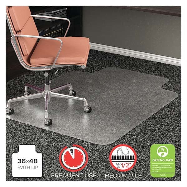 Deflect-o - Chair Mats Style: Beveled Edge Shape: Rectangular - USA Tool & Supply