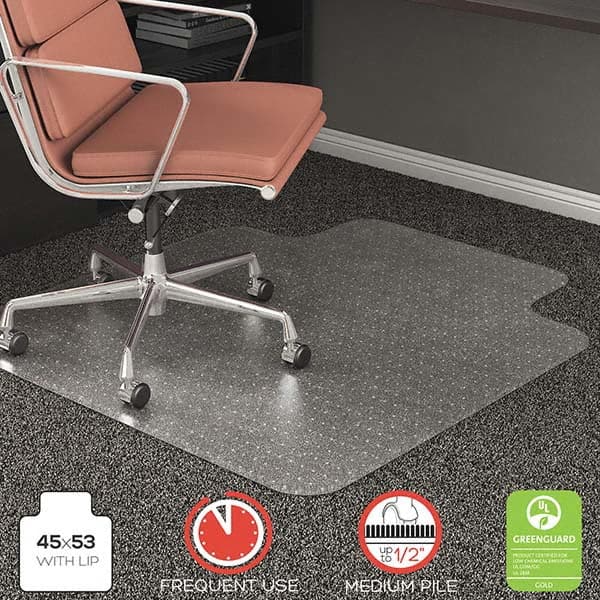 Deflect-o - Chair Mats Style: Beveled Edge Shape: Rectangular - USA Tool & Supply