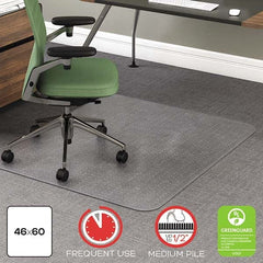 Deflect-o - Chair Mats Style: Beveled Edge Shape: Rectangular - USA Tool & Supply
