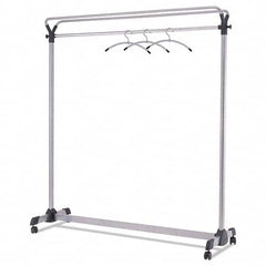 Alba - Coat Racks, Hooks & Shelving Type: Floor Rack Number of Hooks: 2 - USA Tool & Supply