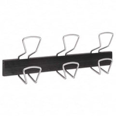 Alba - Coat Racks, Hooks & Shelving Type: Hangers Number of Hooks: 6 - USA Tool & Supply