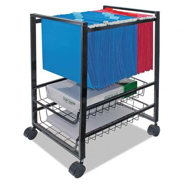 ADVANTUS - Compartment Storage Boxes & Bins Type: File Boxes-Portable Number of Compartments: 2.000 - USA Tool & Supply