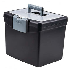 Storex - Compartment Storage Boxes & Bins Type: File Boxes-Portable Number of Compartments: 1.000 - USA Tool & Supply