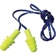 Cordova - 100 1-Pack Pairs Reusable Corded 27 dB Flanged Earplugs - USA Tool & Supply