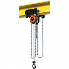 CM - 1,102 Lb Capacity, 15' Lift Height, Manual Chain Hoist - USA Tool & Supply