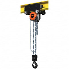 CM - 11,023 Lb Capacity, 30' Lift Height, Manual Chain Hoist - USA Tool & Supply