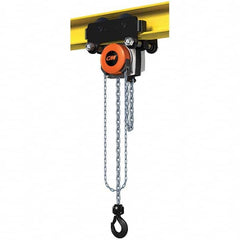 CM - 6,614 Lb Capacity, 20' Lift Height, Manual Chain Hoist - USA Tool & Supply