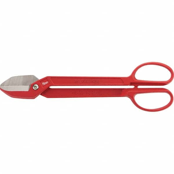 Milwaukee Tool - Snips Snip Type: Tinner's Snip Cut Direction: Straight - USA Tool & Supply