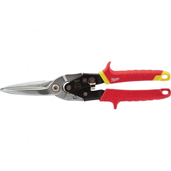 Milwaukee Tool - Snips Snip Type: Aviation Snip Cut Direction: Straight - USA Tool & Supply