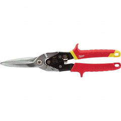 Milwaukee Tool - Snips Snip Type: Aviation Snip Cut Direction: Straight - USA Tool & Supply