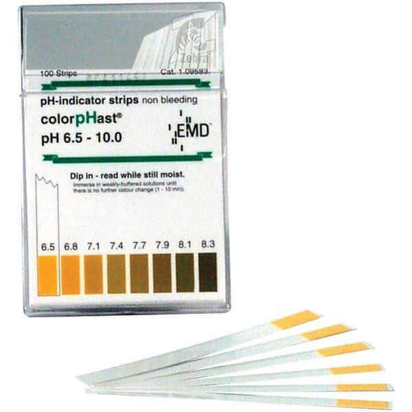 Zebra Skimmers - Conductivity, pH & TDS Meters & Testers Type: Ph & Temperature Tester Minimum pH Range: 6.50 - USA Tool & Supply