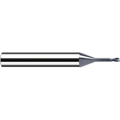 Fraisa - 0.8mm Diam 2 Flute Solid Carbide 0.2mm Corner Radius End Mill - USA Tool & Supply