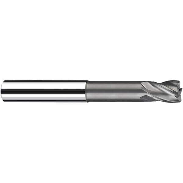 Fraisa - 10mm Diam 4 Flute Solid Carbide 2mm Corner Radius End Mill - USA Tool & Supply