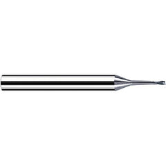 Fraisa - 1.2mm Diam 2 Flute Solid Carbide 0.2mm Corner Radius End Mill - USA Tool & Supply