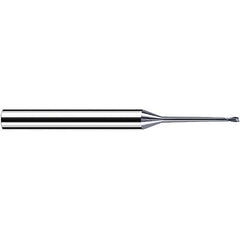 Fraisa - 2.5mm Diam 2 Flute Solid Carbide 0.5mm Corner Radius End Mill - USA Tool & Supply