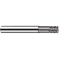 Fraisa - 1/8" Diam 4 Flute Solid Carbide 0.015" Corner Radius End Mill - USA Tool & Supply