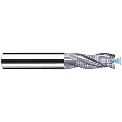 Fraisa - 25mm Diam, 44mm LOC, 3 Flute Solid Carbide Roughing Square End Mill - USA Tool & Supply