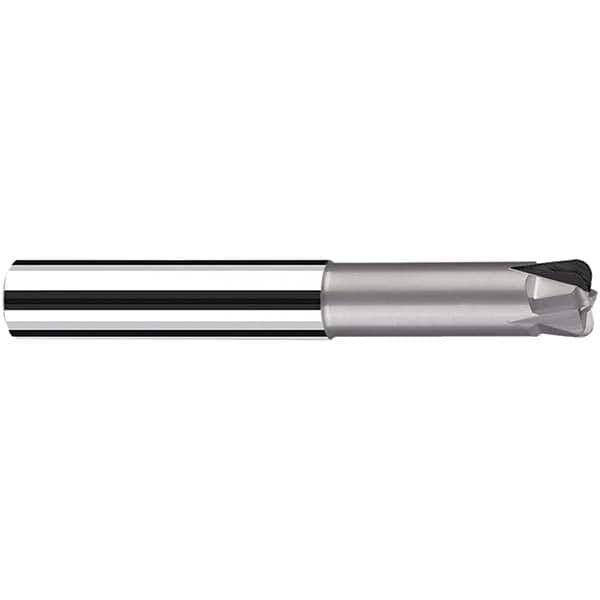 Fraisa - 12mm Diam Solid Carbide Single End 4 Flute High-Feed End Mill - USA Tool & Supply