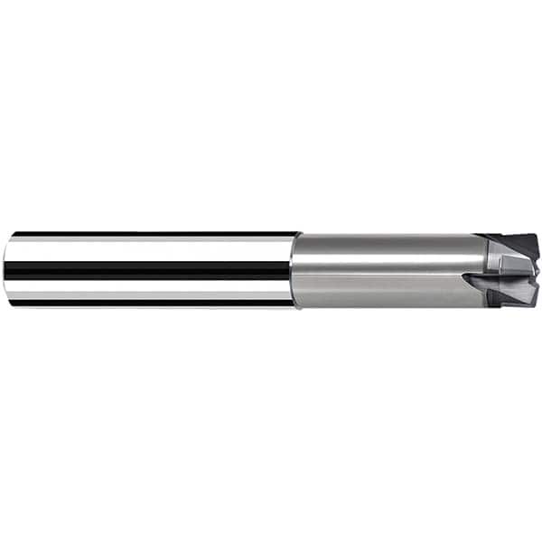 Fraisa - 10mm Diam Solid Carbide Single End 4 Flute High-Feed End Mill - USA Tool & Supply