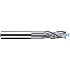 Fraisa - 25mm Diam, 50mm LOC, 3 Flute Solid Carbide Roughing Square End Mill - USA Tool & Supply