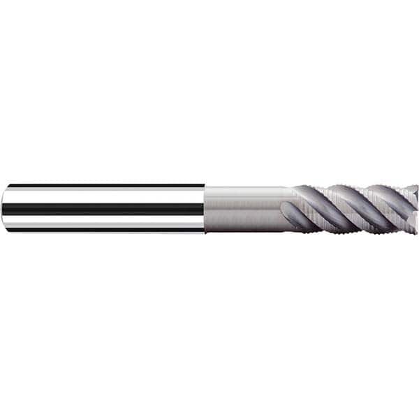 Fraisa - 5/8" Diam, 1-1/4" LOC, 4 Flute Solid Carbide Roughing Square End Mill - USA Tool & Supply
