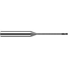 Fraisa - 3mm Diam 2 Flute Solid Carbide 0.5mm Corner Radius End Mill - USA Tool & Supply