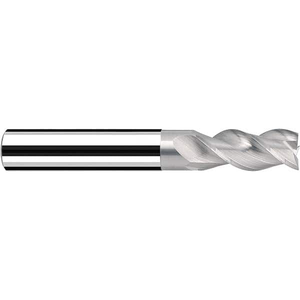 Fraisa - 1/2" Diam 3 Flute Solid Carbide 0.03" Corner Radius End Mill - USA Tool & Supply
